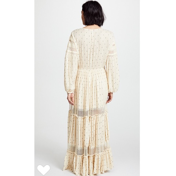 TOO LATE** Free People Sada Dress Maxi Ivory NEW - Picture 4 of 8